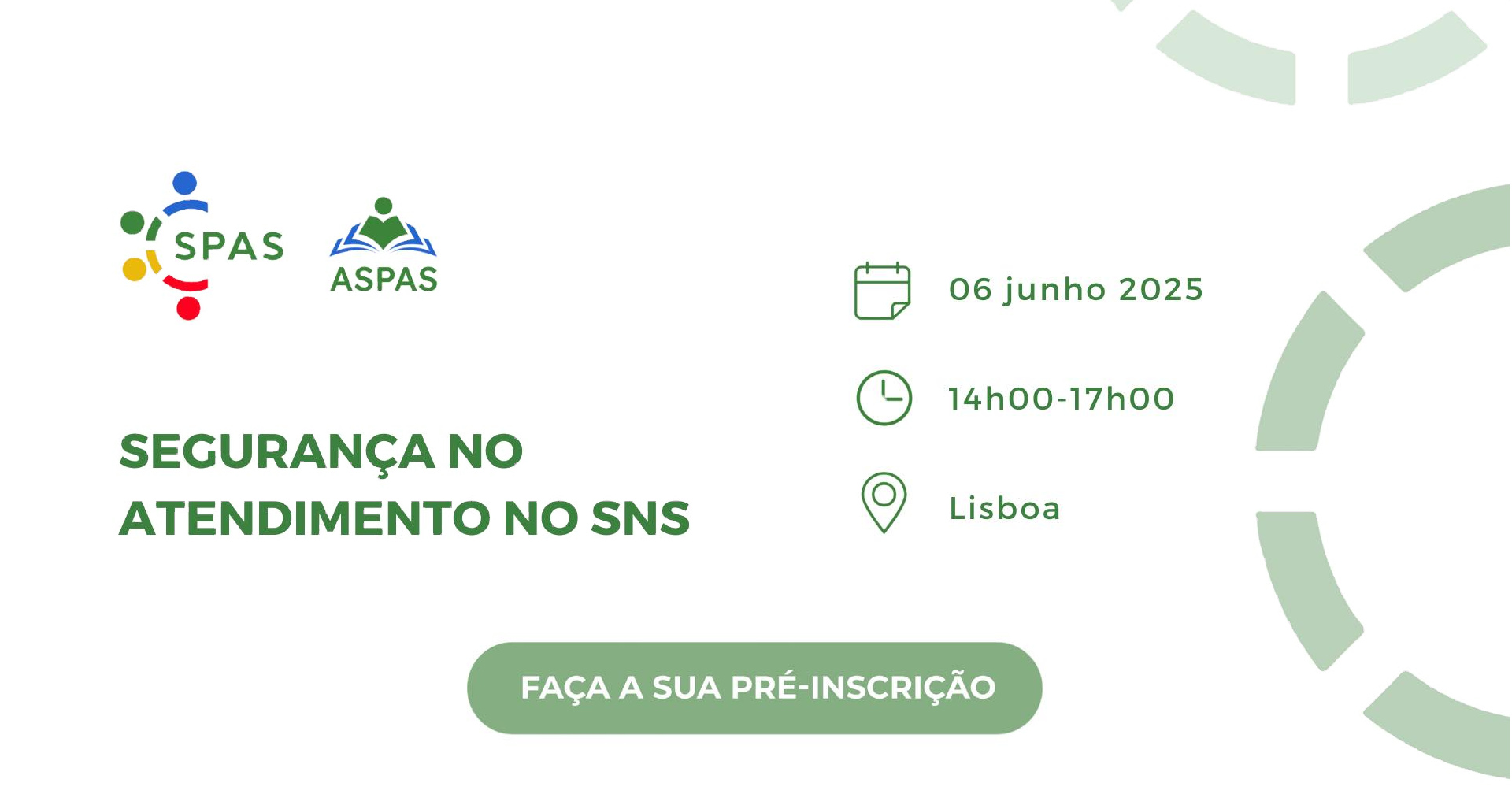 Formação: Segurança no Atendimento no SNS - 2025-06-06
